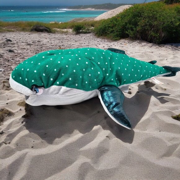Disney Finding Dory TY Sparkles Destiny Whale Shark Plush Beanie 18" LARGE Buddy - Picture 1 of 7